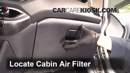 2012 Kia Rio5 LX 1.6L 4 Cyl. Air Filter (Cabin) Replace